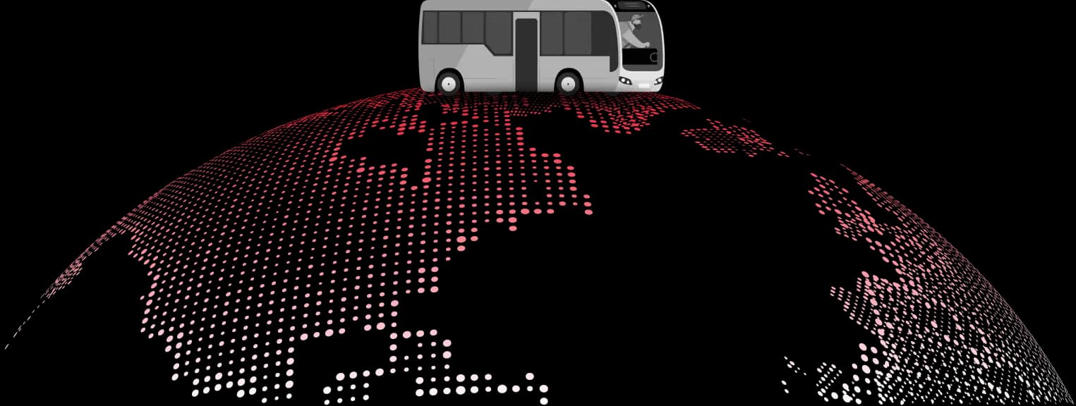 Decoración globo terráqueo