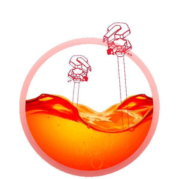 Sensor de combustible decorativo